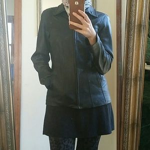 New York Classics Genuine Leather Jacket Small